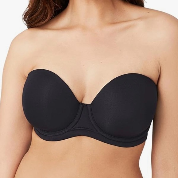Wacoal Red Carpet Strapless Bra Black Size 38G Style# 854119 - Picture 1 of 7